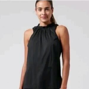Athleta Levitate  Black Run Tank Ladies Size  Medium